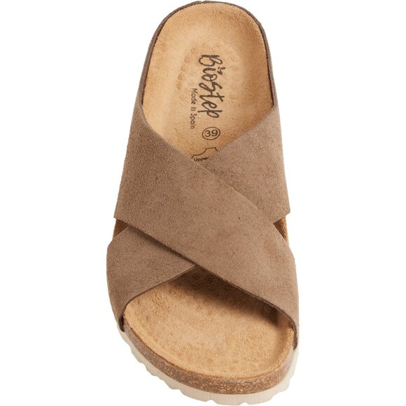 new Biostep Made in Spain Leather Slip on Sandals 255 2S8 - Picture 2 of 4